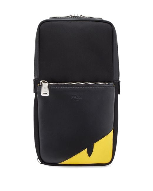 Fendi Black Bag Bugs Backpack for men