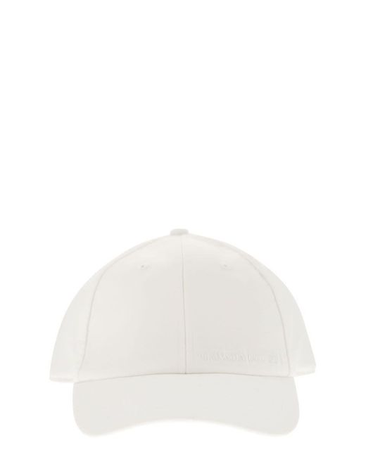Canada Goose White Hat With Visor