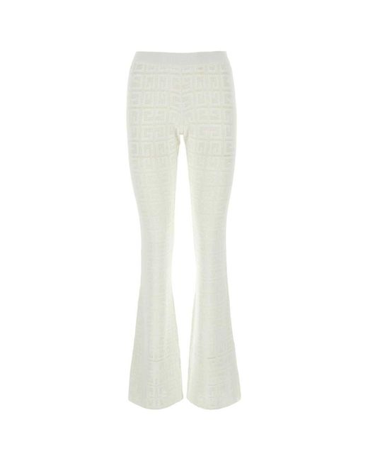 Givenchy White Pantalone