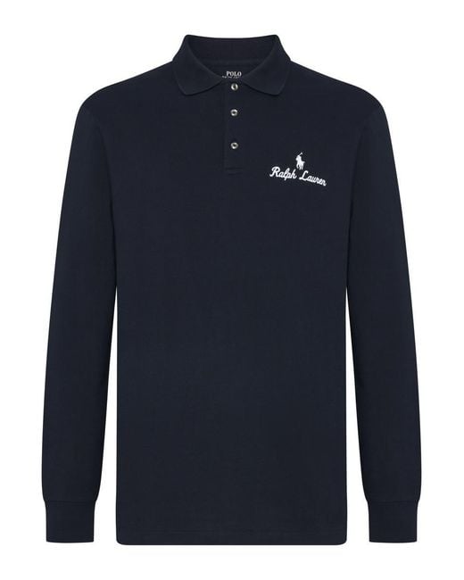 Polo Ralph Lauren Blue Polo Shirt for men