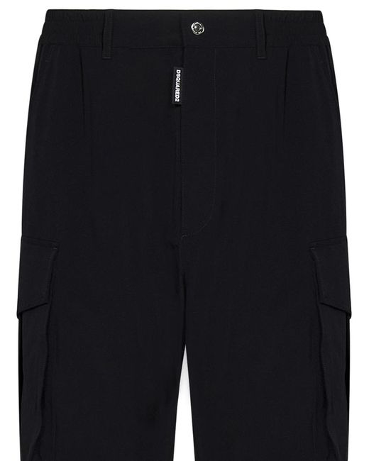 DSquared² Blue Trousers for men