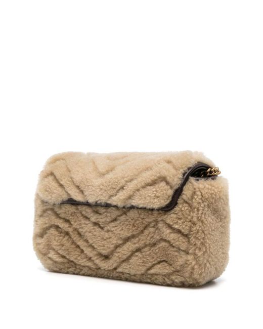 Gucci Borsa A Tracolla Mini Gg Marmont in Natural Lyst Australia