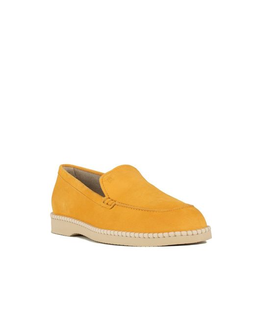 Hogan Yellow H642 Loafer