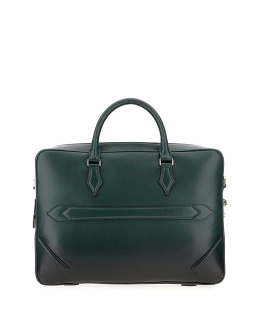 Montblanc Green Briefcase for men