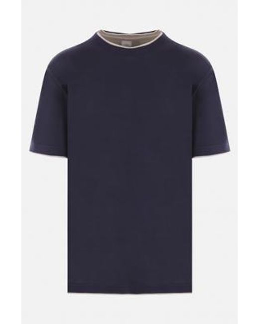 Eleventy Blue T-shirts And Polos for men