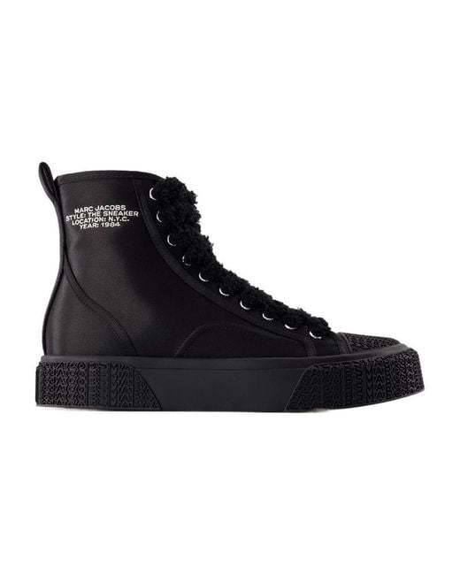 Marc Jacobs Black The High Top Sneakers