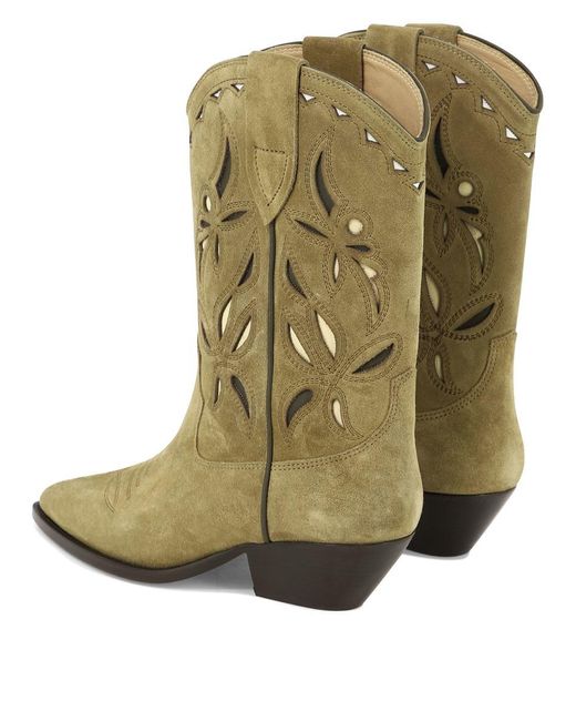 Isabel Marant Green "duerto" Cowboy Boots