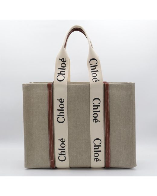 Chloé Multicolor And Woody Totes