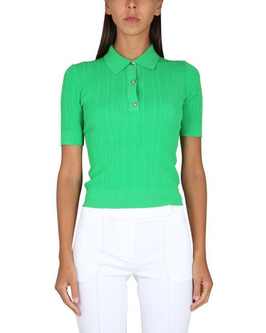 Michael Kors Green Polo Shirt