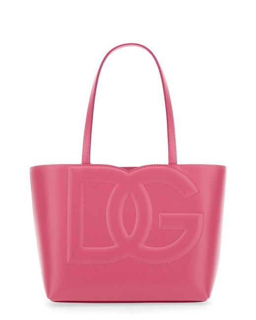 Dolce & Gabbana Pink Small Shopping Bag