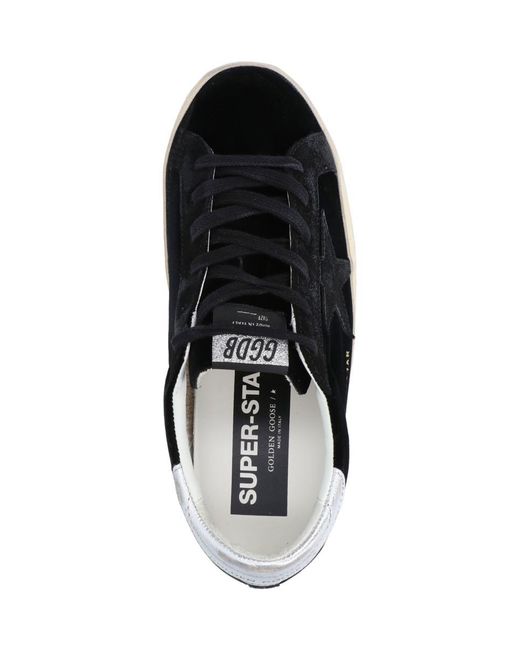 Golden Goose Deluxe Brand Black Super-star Sneakers