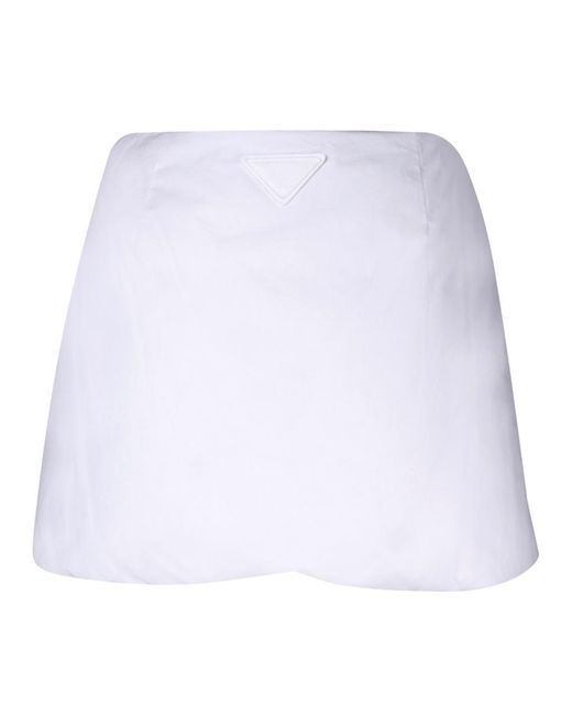 Prada White Skirts