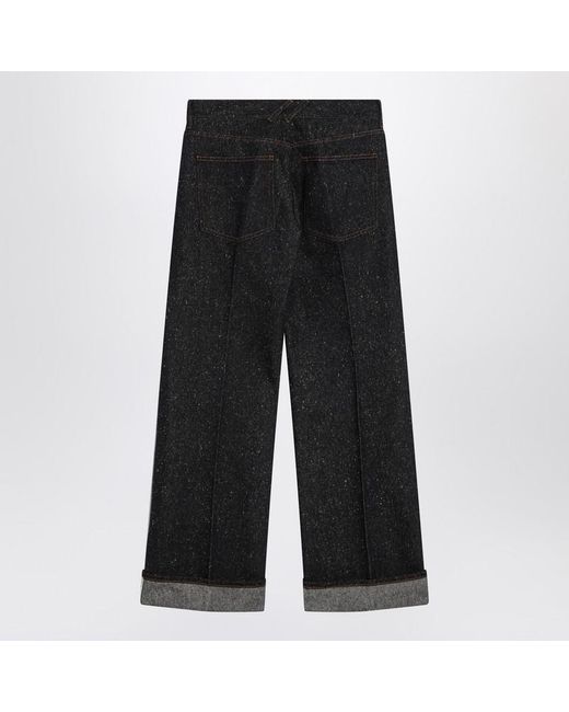 Burberry Black Jeans With Turn-Ups