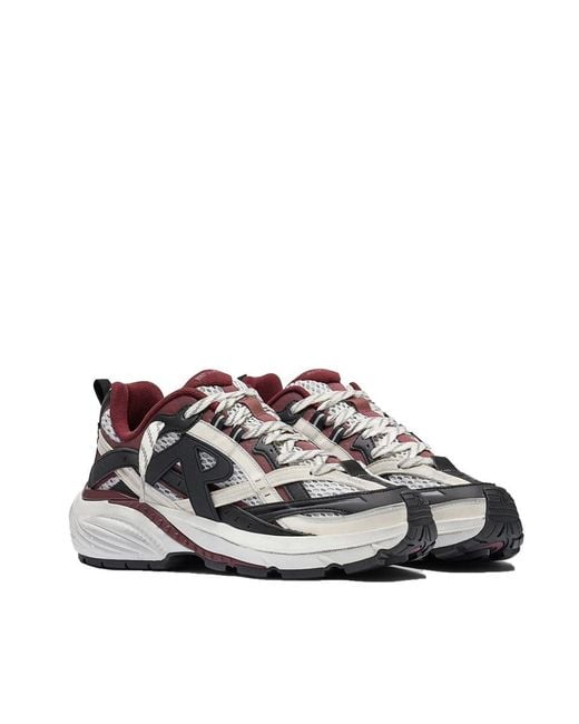 Represent White Sneaker Storm Runner Distressed for men