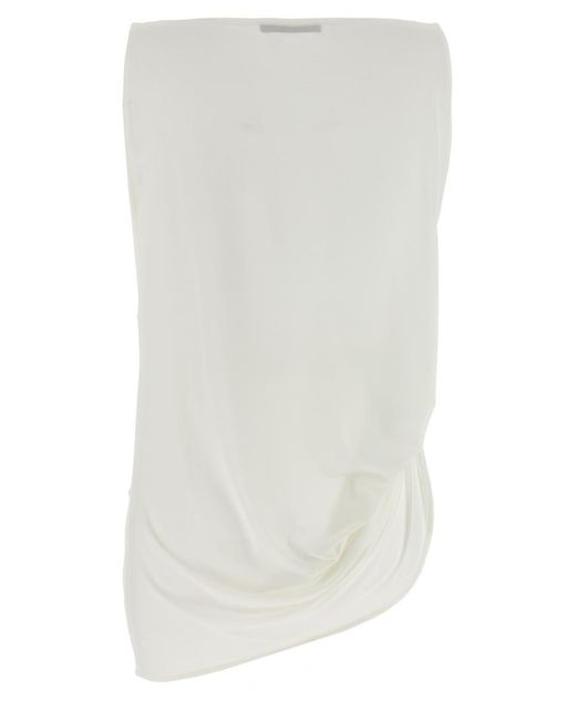 Jacquemus White 'Le Haut Peplo' Top