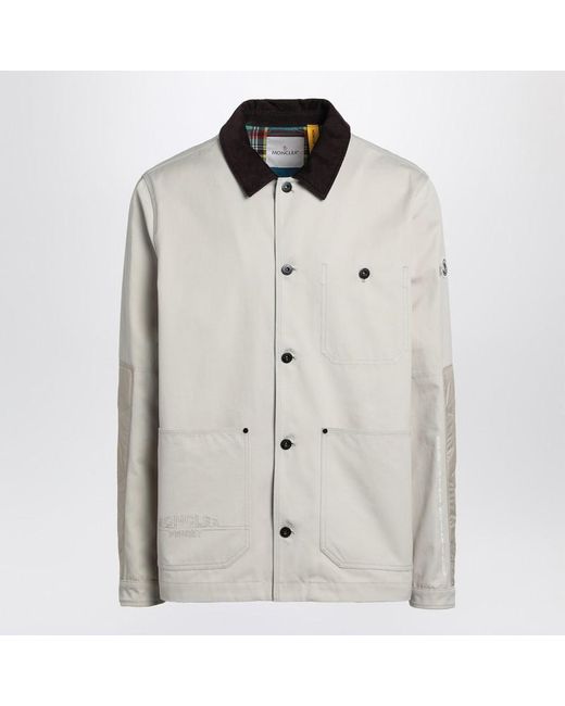 Moncler Genius White Geike Jacket In for men