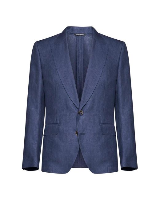 Dolce & Gabbana Blue Jackets for men