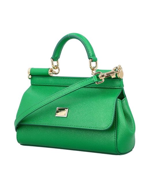 Dolce & Gabbana Green Sicily Small Bag