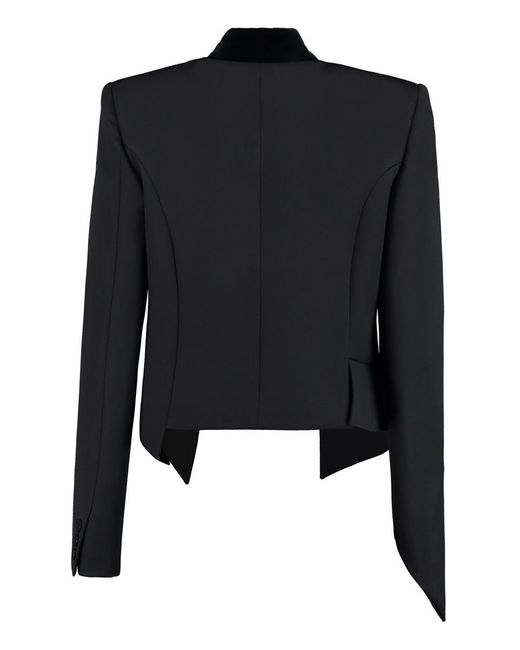 Moschino Black Virgin Wool Jacket
