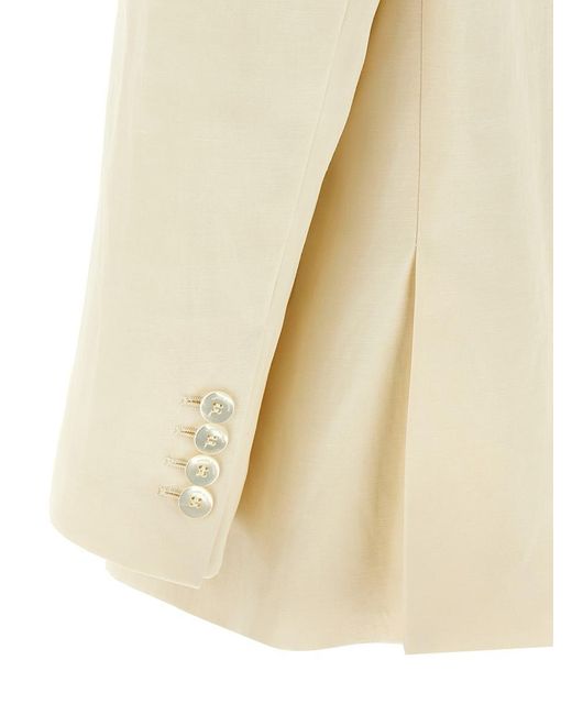 Magda Butrym Natural '01' Blazer
