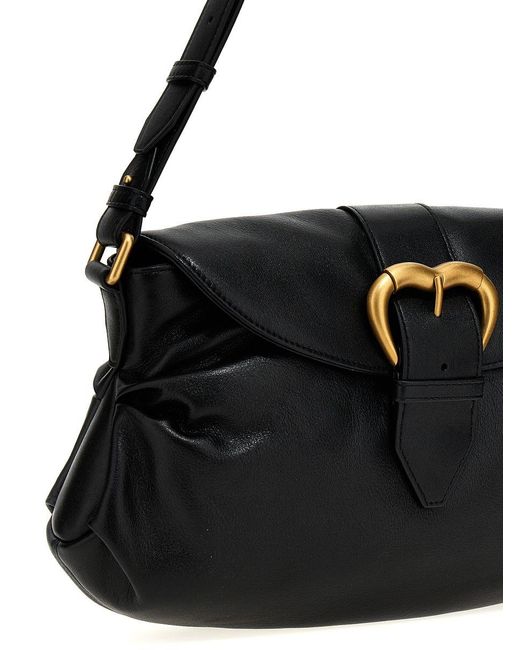 Pinko Black 'Classic Jolene' Shoulder Bag