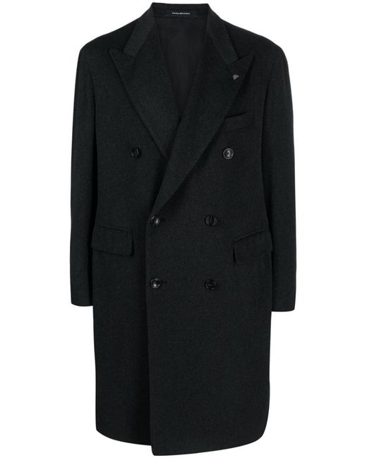 Tagliatore Black 0205 Coats for men
