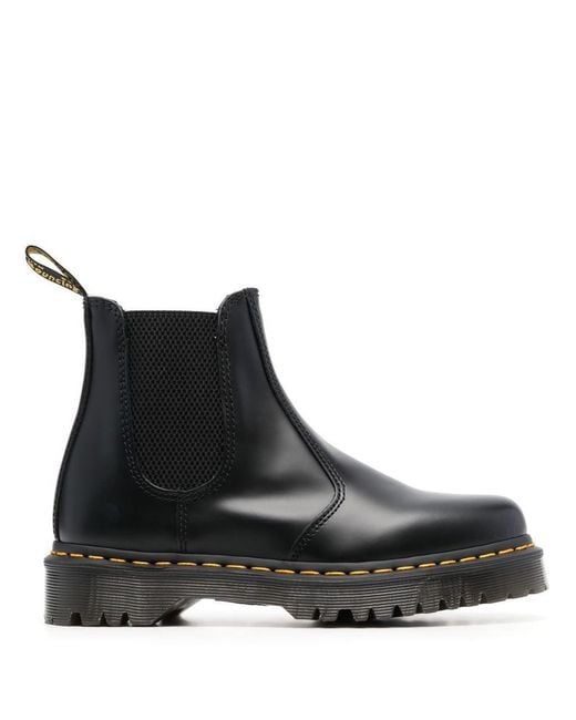 Dr. Martens Black Leather Lace Up Boots