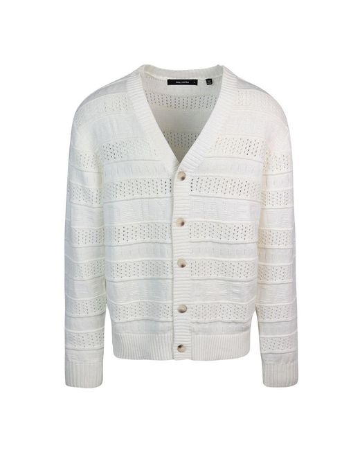 Daily Paper White Cardigan for men