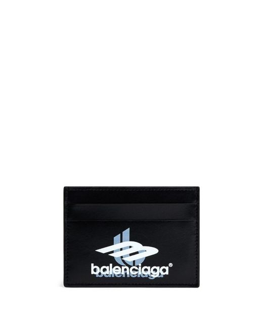 Balenciaga Black Cash Card Holder Box for men