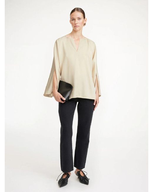 By Malene Birger Natural Loose Calias Blouse