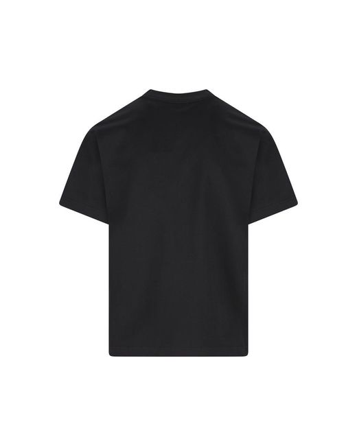 Burberry Black T-Shirt And Polo Shirt for men