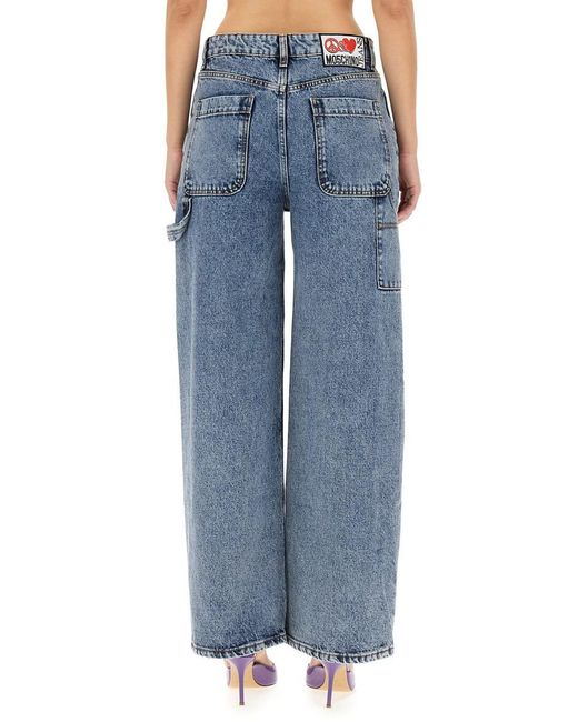 Moschino Jeans Blue Jeans Wide Leg