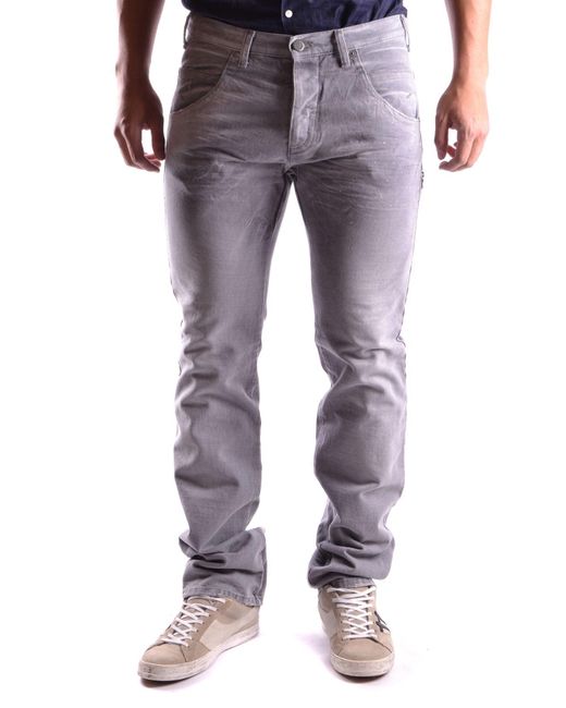Neil Barrett Denim Jeans in Gray for Men | Lyst