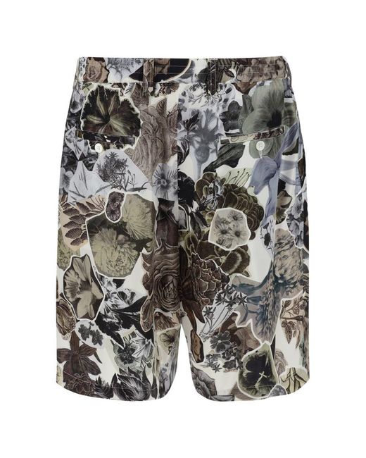 Marni Gray Bermuda Shorts for men