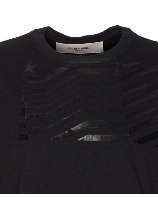 Golden Goose Deluxe Brand Black T-Shirts And Polos for men