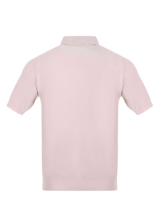 FILIPPO DE LAURENTIIS Pink T-Shirts And Polos for men