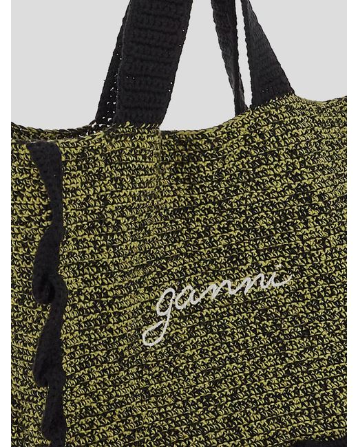 Ganni Green Bags