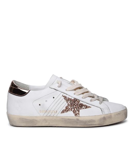 Golden Goose Deluxe Brand Super-star Classic White Leather Sneakers