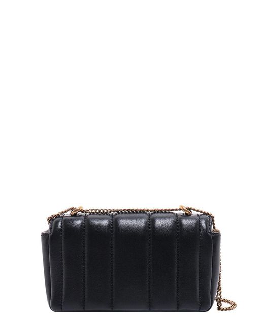 Tory Burch Black Leather Shoulder Bags