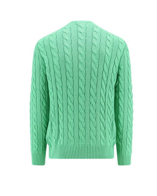 Polo Ralph Lauren Green Sweater for men