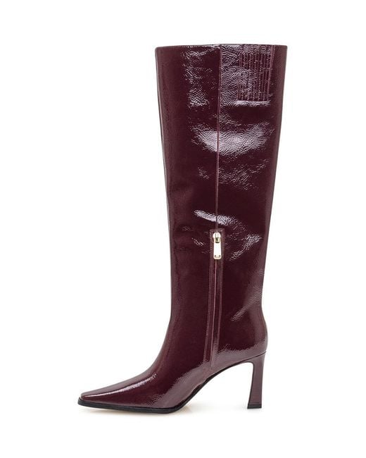 Michael Kors Red Darrah Heeled Boot