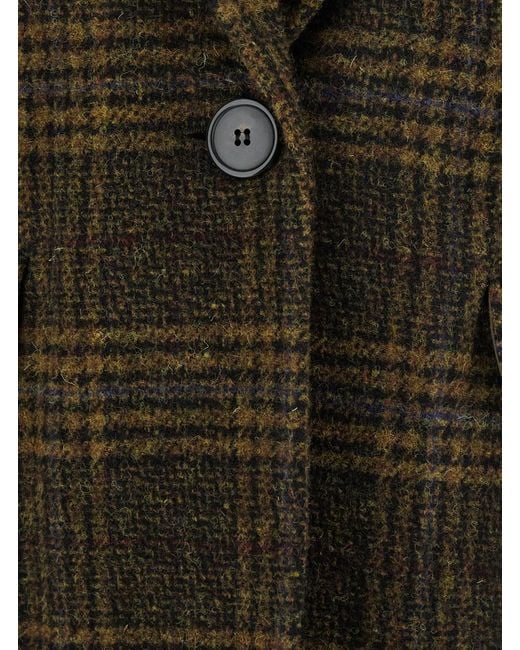 Isabel Marant Black 'Gesina' Single-Breasted Jacket With Notched Rever