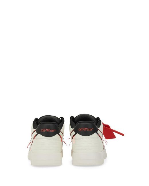 Off-White c/o Virgil Abloh White Leather Sneaker for men