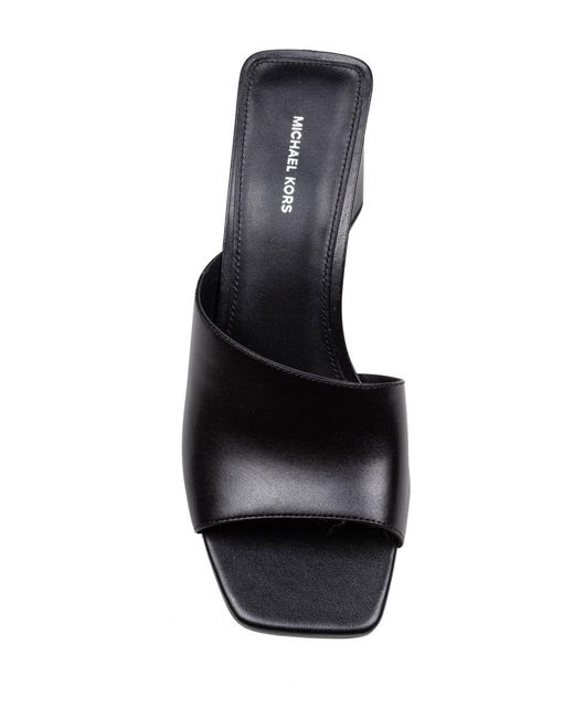 Michael Kors Black Wedge Sandal