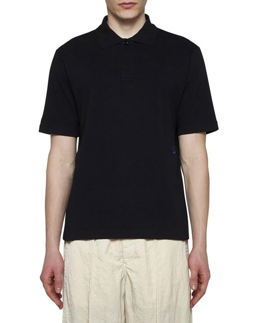 Burberry Black T-Shirts And Polos for men