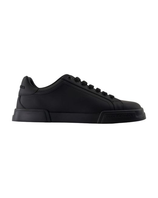 Dolce & Gabbana Black Port.Light Strobel Sneakers for men