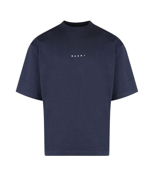 Marni Blue T-shirt for men