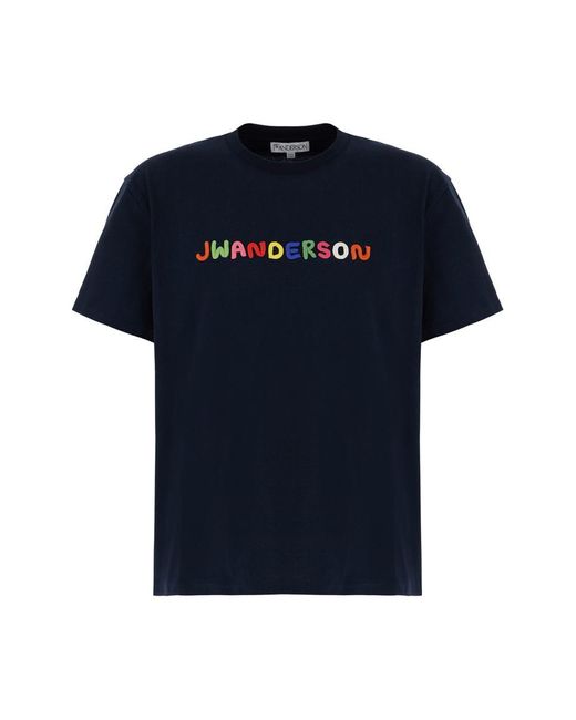 J.W. Anderson Blue Jw Anderson T-Shirt for men