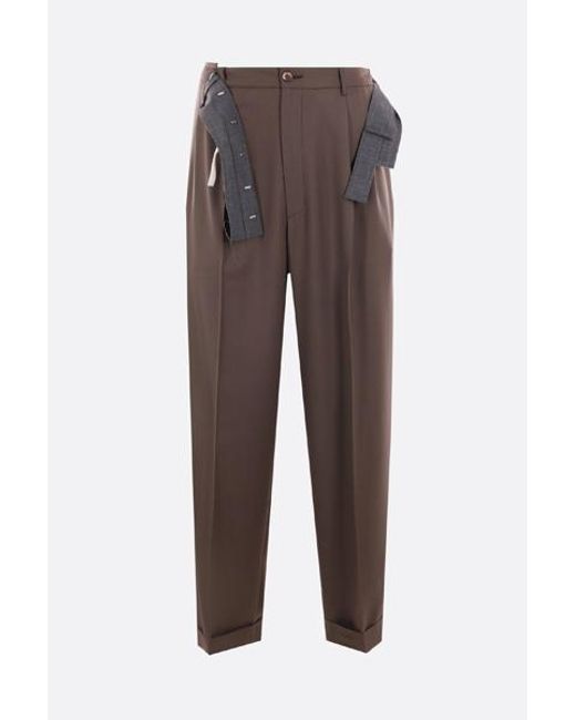 Magliano Brown Trousers for men