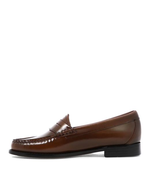 G.H.BASS Brown Weejuns Penny Loafers